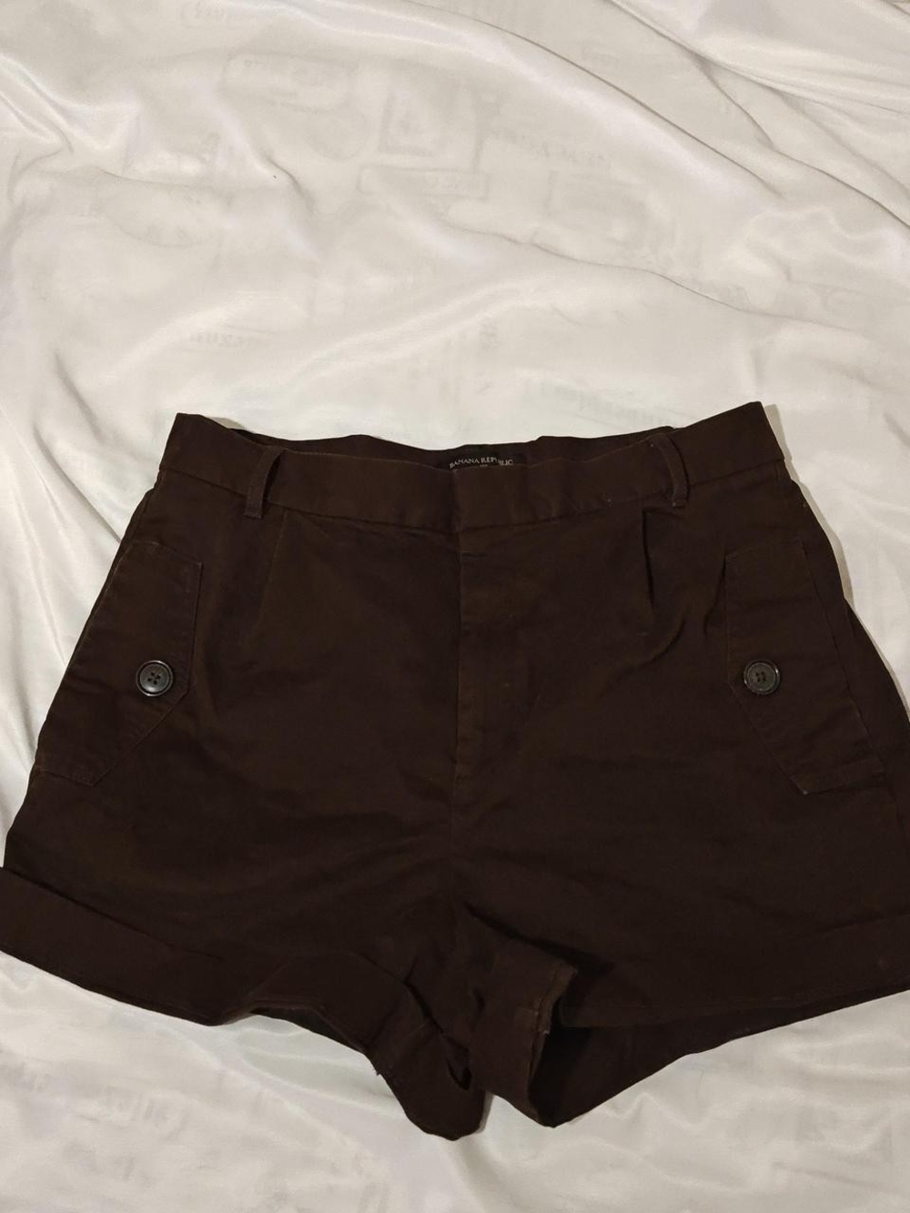 Banana Republic Dark Brown Chino Shorts